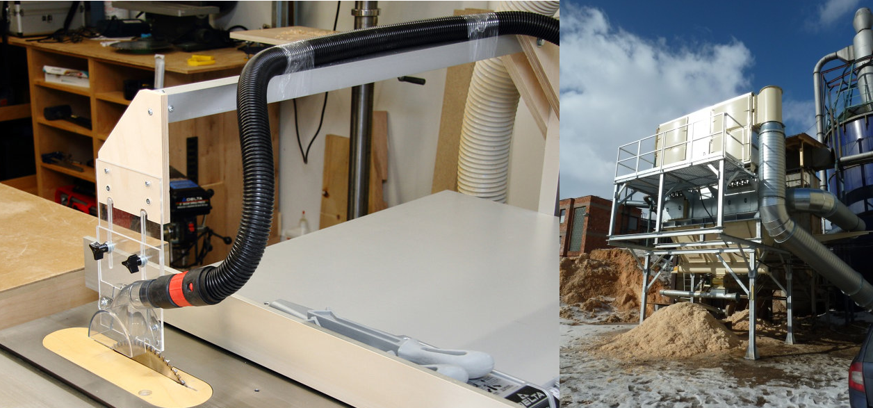 Очистка воздуха системами аспирации Очистка воздуха системами аспирации